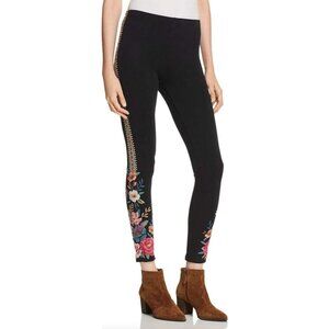 JWLA By Johnny Was Womens Medium Embroidered Legging